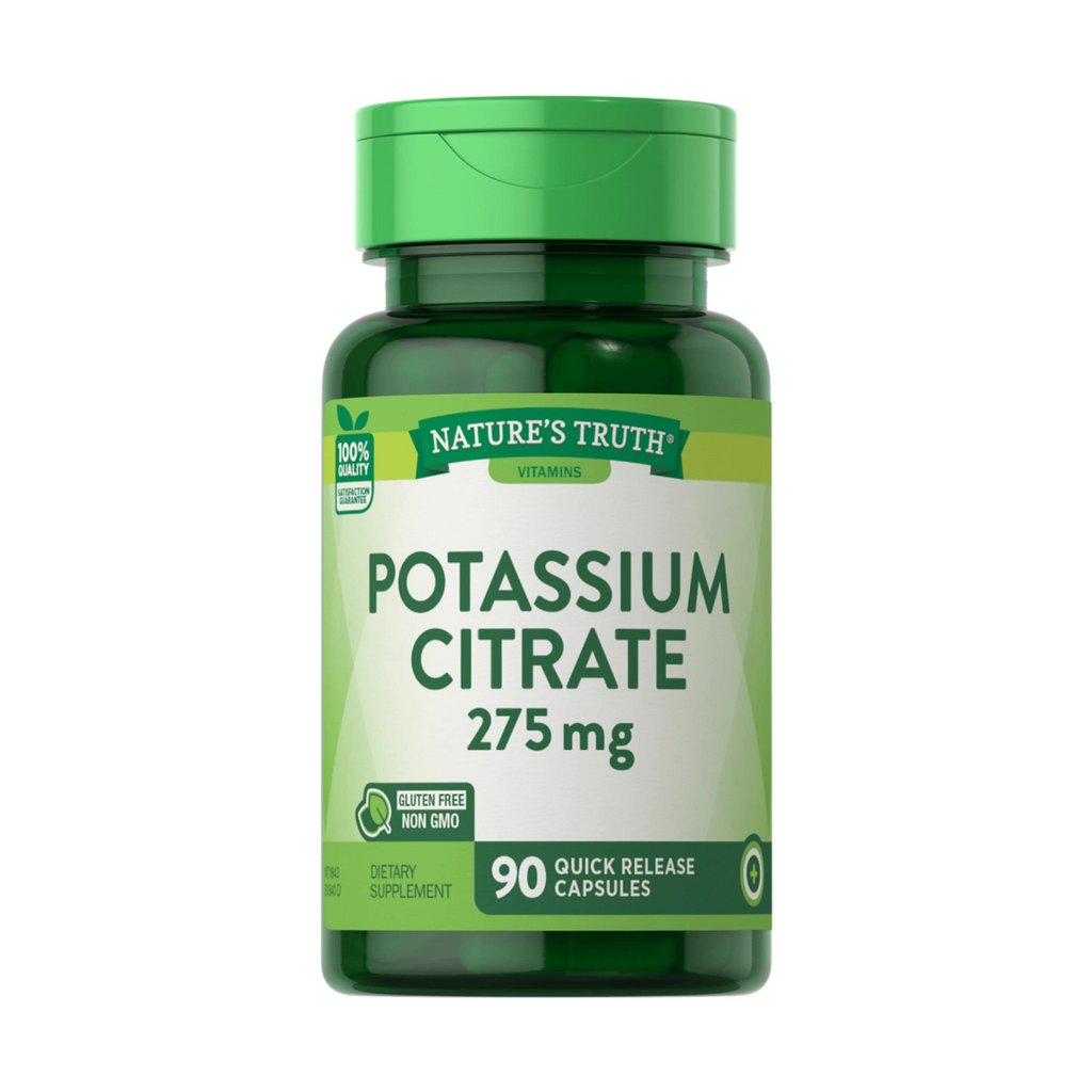 Potasio Citrato 275 mg - 90 Cápsulas