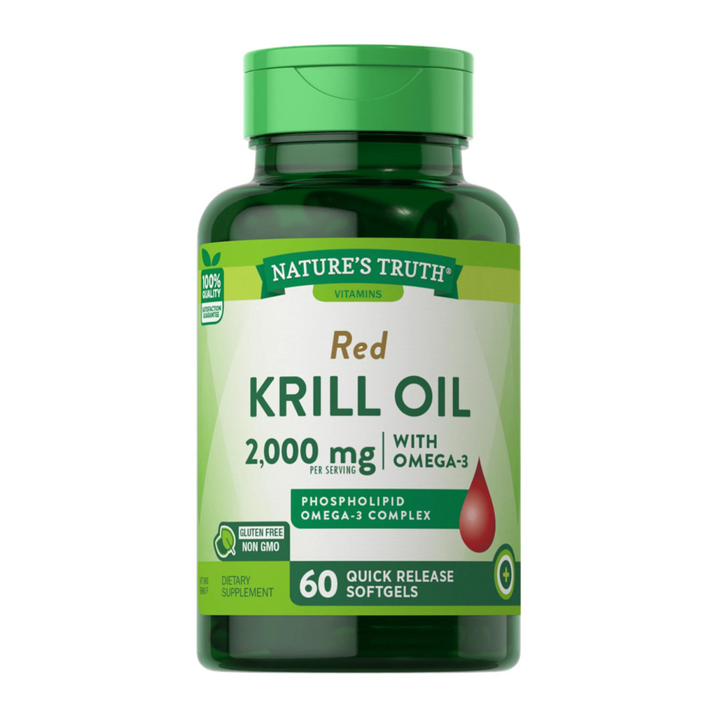 Krill Oil Omega 3 2.000 Mg - 60 Cápsulas Blandas