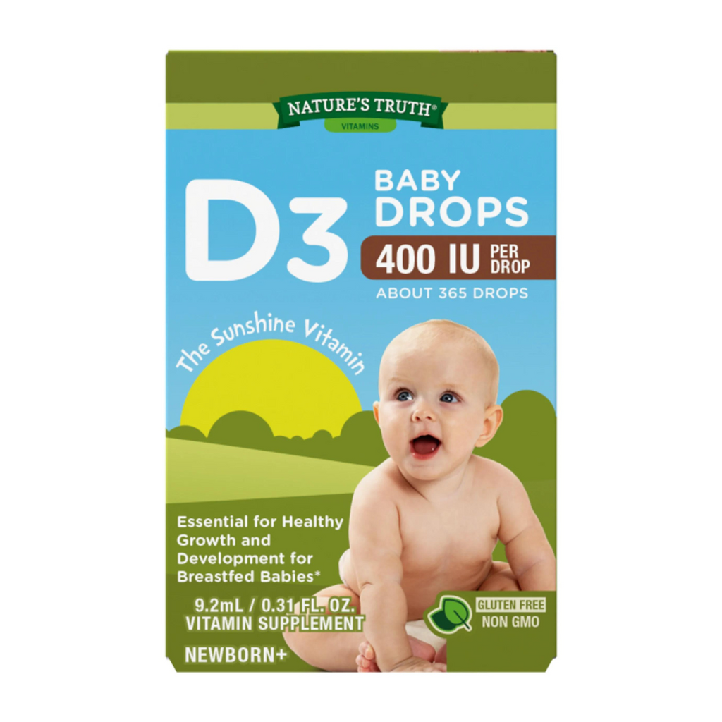 Baby Vitamin D3 10 Mcg (400 UI) Gotas 9,2 Ml