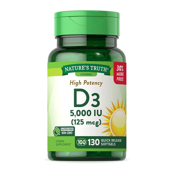 Vitamina D3 400 IU - 100 Comprimidos