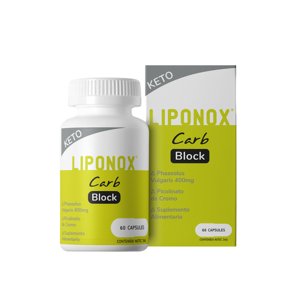 Bloqueador de Carbohidratos Liponox Carb Block - Oferta Secreta
