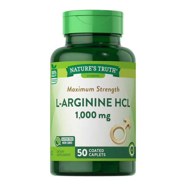 L-Arginina HCL 1000 Mg - 50 Comprimidos