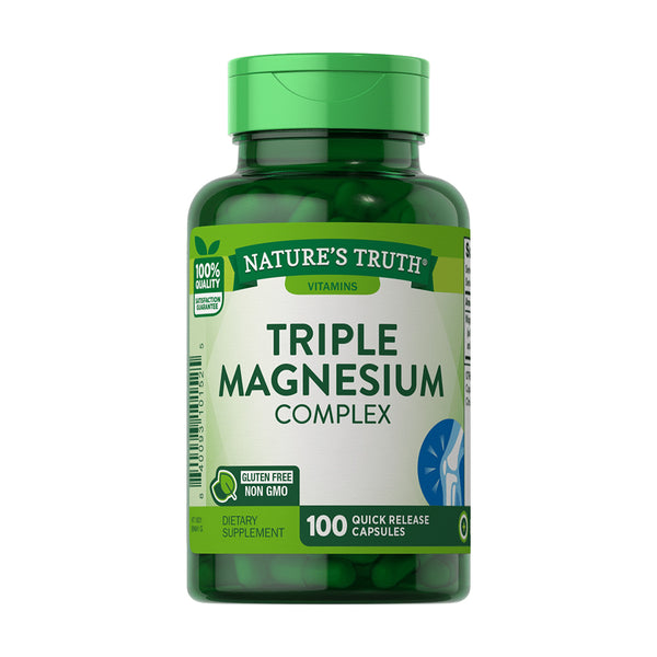Triple Magnesium Complex 400 Mg - 100 Cápsulas